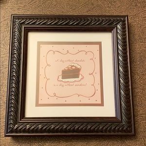 “A day without chocolate” desk decor- Add Free to Any Order!